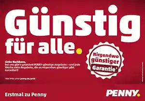 18/1 Plakat Penny – Günstig für alle.