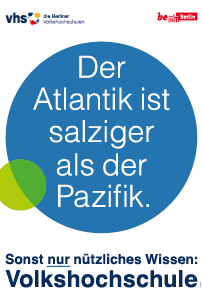 4/1 Plakat VHS die Berliner