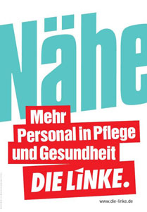 9/1 Plakat die LINKE