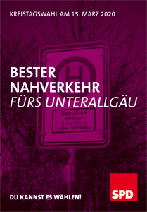 9/1 Plakat SPD Kreistagswahl