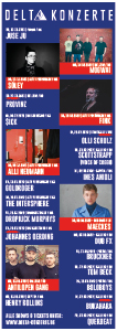 12/1 Plakat Delta Konzerte