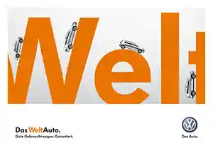 16/1 Plakat Volkswagen