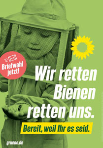 18/1 Plakat (hoch) Grüne