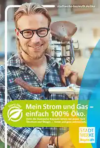 City-Light-Poster (CLP) Stadtwerke Bayreuth