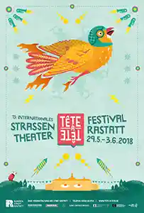 City-Light-Poster (CLP) Straßen Theater Festival Rastatt