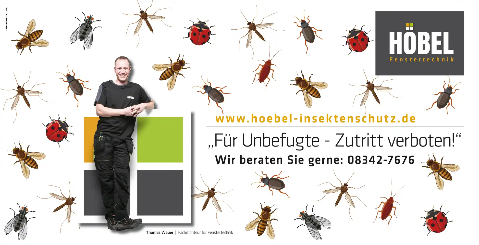 Bauzaunbanner Höbel