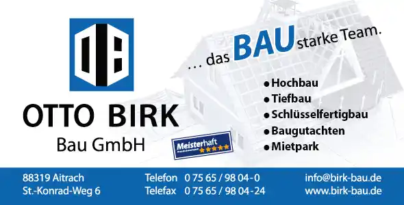 Bauzaunbanner Otto Birk