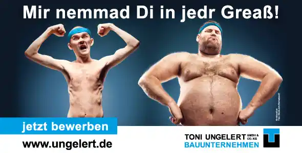 Bauzaunbanner Ungelert