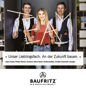 Gerüstbanner Baufritz