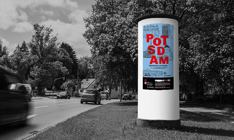 Litfaßsäulen Plakate