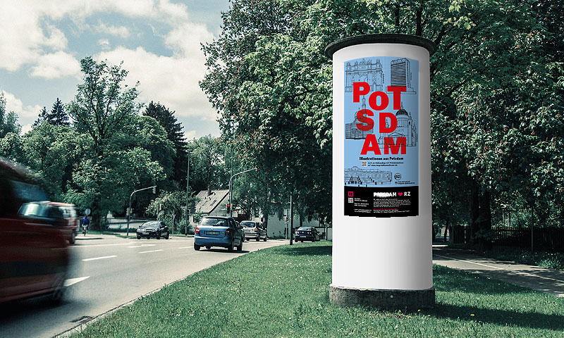 Litfaßsäulen Plakate